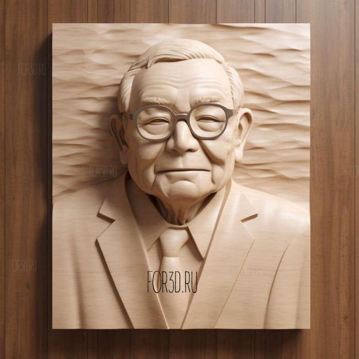 Soichiro Honda 2 stl model for CNC